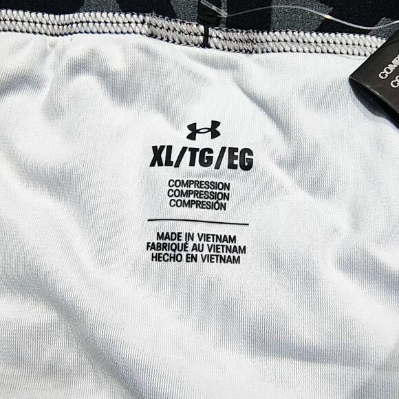Under Armour Heat Gear Message Compression Shorts -B - Picture 6 of 6